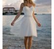 Hawaiian Wedding Dresses Casual New High Quality Sweetheart Rhinestone Tulle Short Casual Beach