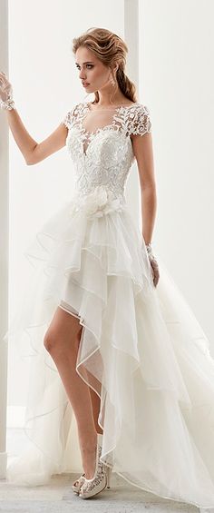 Hi Low Hemline Wedding Dresses Beautiful 502 Best High Low Wedding Dresses Images In 2019