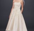 Hi Low Hemline Wedding Dresses Lovely This Satin Ball Gown Features Oleg Cassini S Signature