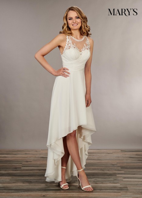 marys bridal mb1037 high low bridal dress 01 677
