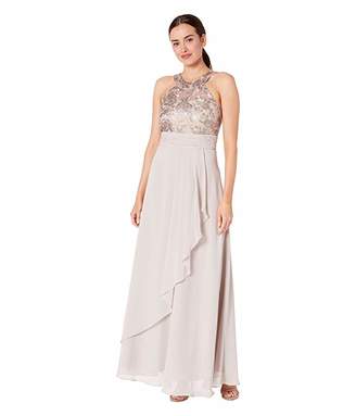 Hitherto Dresses Elegant Gray Lace Bodice Dresses Shopstyle