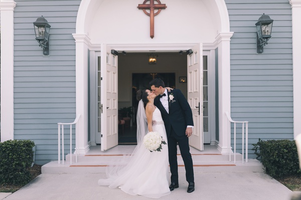 House Of White Bridal Awesome Church Ceremony Chic Museum Reception In Palm Beach
