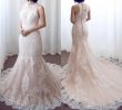 How Much Do Wedding Dresses Cost Awesome 2018 Pink Lace Mermaid Wedding Dresses Sleeveless Jewel Neck Lace Appliques Long Bridal Gowns Custom Made Line