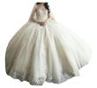 How Much Do Wedding Dresses Cost Awesome Tbgirl Women S Long Sleeve Lace Ball Gown Wedding Dresses Cathedral Train