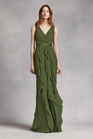 Hunter Green Bridesmaid Dresses Elegant Olive Green Bridesmaid Dresses