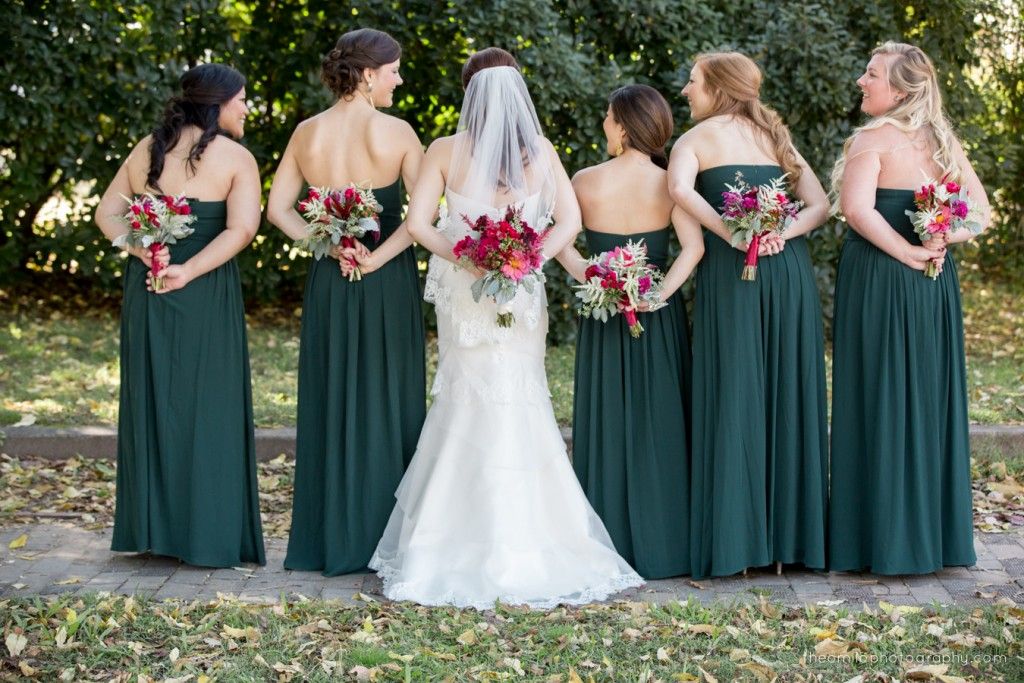 Hunter Green Bridesmaid Dresses New Fall Wedding Hunter Green Bridesmaids Dresses
