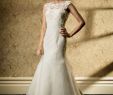 Iconic Wedding Dresses Fresh Fit and Flare Lace top Mermaid Wedding Gown Dbw028