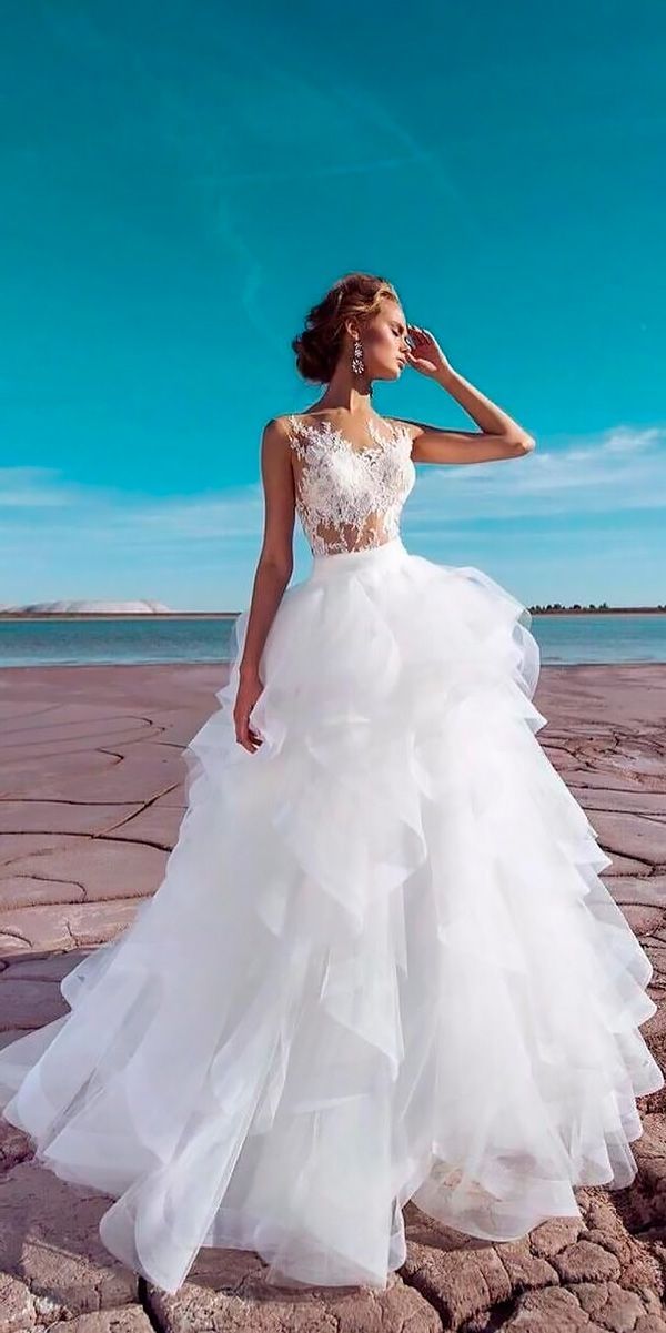 Illusion top Wedding Dress Awesome 27 Best Wedding Dresses for Celebration