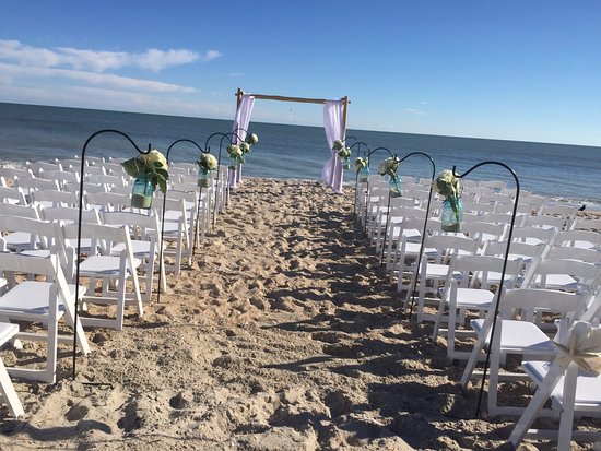 Image Of Beach Wedding Best Of Our Beautiful Beach Wedding Set Up Bild Von Ocean S Edge