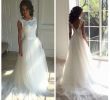 Images Of Beach Wedding Dresses Awesome Discount 2019 New Lace Scoop Neck Lace Tulle Boho Cheap Wedding Dresses Summer Beach Bridal Gown Bohemian Wedding Gowns Robe De Mariage Buy Dresses