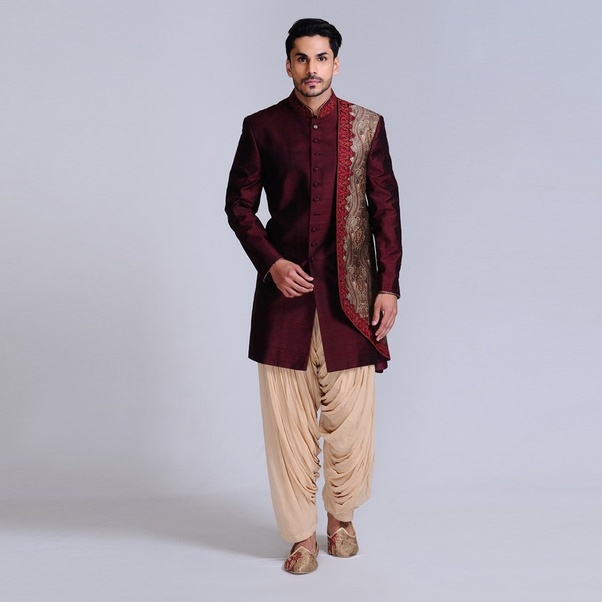 Indian Wedding Dresses for Groom Lovely What Should I Wear On My Wedding Day Suit or Sherwani Quora