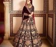 Indian Wedding Reception Dresses for the Bride Luxury Amazon Maroon Velvet Bridal Handwork Indian Wedding