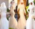 Islamic Wedding Dresses for Sale Inspirational Hot Sale Newest Muslim Wedding Dresses High Neck Lace Appliques Long Sleeves Mermaid Floor Length White Mermaid Bridal Gowns Custom Made 2015 Mermaid