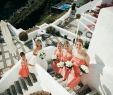 Island Wedding Dresses New Destination Wedding On the Greek island Of Santorini