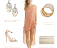 Island Wedding Guest Dresses Best Of Coral and Gold Dress for A Cocktail Hour Wedding Reception