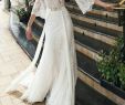 Ivory Beach Wedding Dresses Awesome Long Sleeve Lace Wedding Dresses F the Shoulder Ivory