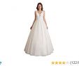 Ivory Color Wedding Dresses Beautiful Abaowedding Women S Wedding Dress for Bride Lace Applique evening Dress V Neck Straps Ball Gowns