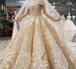 Ivory Gold Wedding Dress Elegant wholesale Gold Arabic Wedding Dress with Necklaclong Veil Vestidos De Novias Ball Gown Bridal Dresses Robe De Mariage Cheap Wedding Dress Cheap