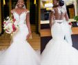 Ivory Mermaid Wedding Dresses Best Of Us $99 4 Off 2019 New African Appliques Mermaid Wedding Dress Y Sheer Back Bridal Gowns Vestido De Novia In Wedding Dresses From Weddings &