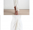 Ivory Silk Dress New Nwt Zimmermann White Silk Long Plunge Dress Sz 4 6