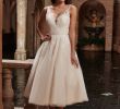 Ivory Tea Length Wedding Dresses Beautiful Marys Bridal Mb2023 Tea Length Wedding Gown