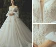 Ivory Wedding Dresses with Sleeves New Luxury Gorgeous Ivory Wedding Dresses 2019 Ball Gown Lace
