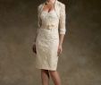 Jacket Dresses for Wedding Luxury Stock Noble Champagne Short Lace Wedding Mother Of the Bride