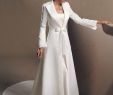 Jackets for Wedding Dresses New 2019 Winter Wedding Coats Bridal Cloak Jackets Sweep Train Long Sleeves White Wedding Satin Shrugs Special Occasion Wraps From Ture Lover $81 61