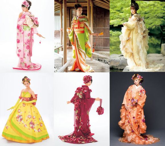 Japanese Wedding Dresses Inspirational Colorful Japanese Kimono Wedding Dresses by Scene Duno 1
