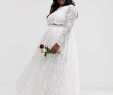 Jcpenney Outlet Wedding Dresses Inspirational Edition Edition Curve Lace Long Sleeve Crop top Maxi Wedding Dress