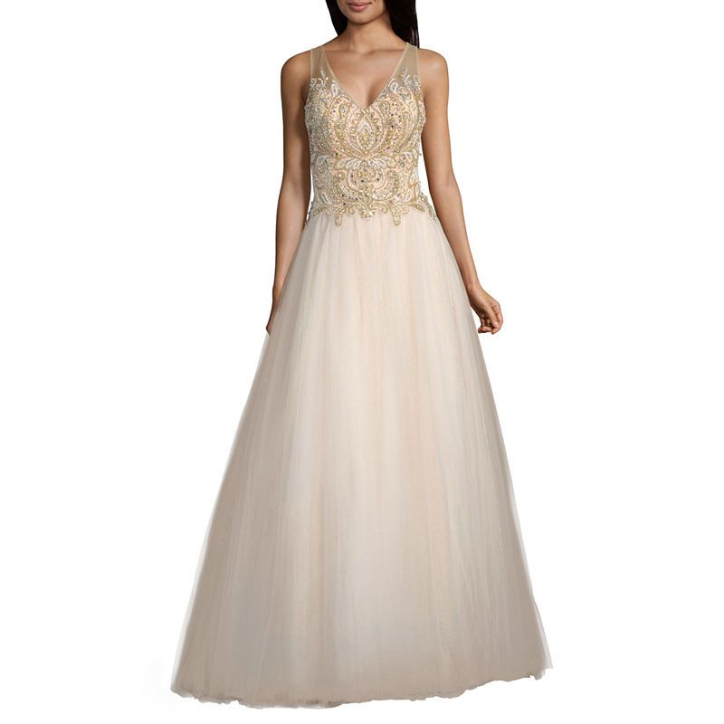 Jcpenney Wedding Dresses Beautiful Glamour by Terani Couture Sleeveless Beaded Ball Gown
