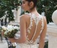 Jeweled Neckline Wedding Dress Inspirational Style Jewel Illusion Collared Gown with Embroidered