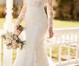 Jeweled Neckline Wedding Dress Unique 255 60] Charming Tulle Sheer Jewel Neckline Natural