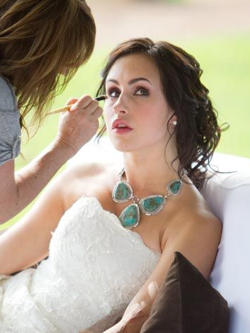 Jewelry for Wedding Dresses Elegant Turquoise Necklace with Wedding Dress
