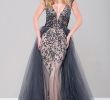 Jovani Wedding Dresses Awesome Jvn by Jovani Jvn Jeweled Fitted Gown with Overskirt In