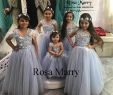 Kids Wedding Dresses Luxury Lovely Blue Feather Flower Girls Dresses for Weddings 2020 A Line 3d Floral Long Tulle Cheap Pageant Christmas Birthday Kids Wedding Dresses
