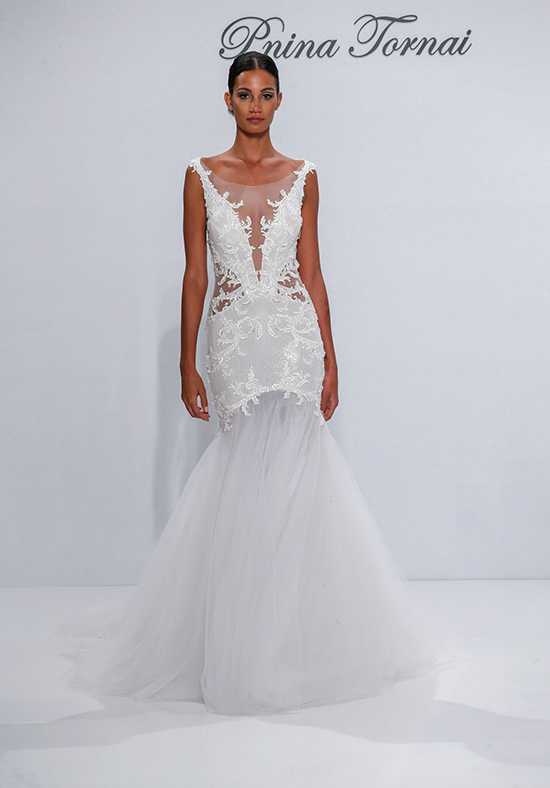 Kleinfeld Bridal Beautiful Halter top Wedding Gown Awesome Pnina tornai for Kleinfeld