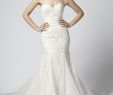 Kleinfeldbridal Awesome Lace Strapless Fit and Flare with Tulle Skirt