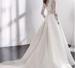 Lace and Satin Wedding Dresses Fresh Elegant Tulle & Satin Bateau Neckline A Line Wedding Dress