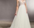 Lace and Sheer Wedding Dresses Lovely Marys Bridal Mb5012 Lace Bodice Wedding Dress