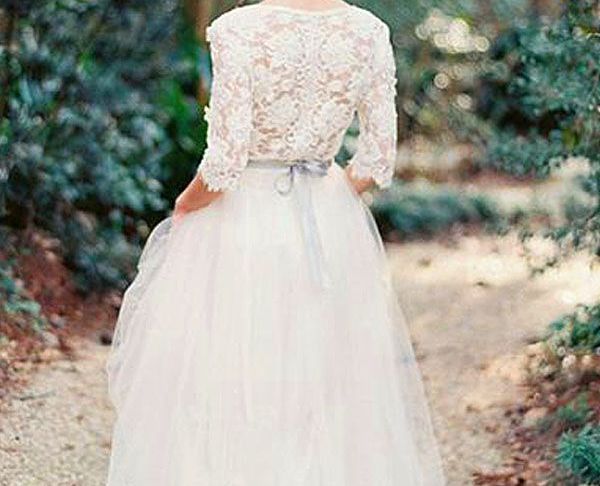 Lace and Tulle Wedding Dresses Beautiful 36 Chic Long Sleeve Wedding Dresses