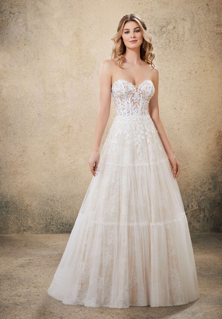 Lace Corset Wedding Dresses New Mori Lee 6913 Ricki Dress Madamebridal