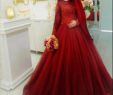Lace Dress for Sale New Vestido De Festa 2019 Fashion New Burgundy Lace Appliques Muslim Prom Dress Beaded Long Sleeve Arabic Style Modest Women Prom Gowns On Sale