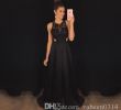 Lace Dress for Sale Unique 2019 Hot Sale Sleeveless Hollow Slim evening Dress New Black Lace Backless Jewel Prom Dresses Into the Store to Choose More Styles