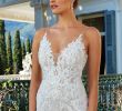 Lace Dress Styles Fresh Style Allover Lace Deep V Neck Fit and Flare Gown