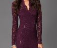 Lace Dress Styles New Jump Long Sleeve Lace V Neck Cocktail Dress