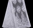 Lace Fabrics for Wedding Dresses Inspirational 2019 Pure White New French Lace Fabrics with Beads African Lace Fabrics High Quality Nigerian Lace Fabrics for Wedding Dress A1548 From Jinggongcoat