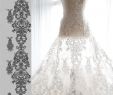 Lace Fabrics for Wedding Dresses Lovely Art Deco Wedding Dress Lace Fabric 59" F White Embroidery