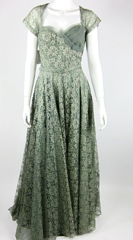Lace Gown Dresses Fresh 1930s Lace Gown
