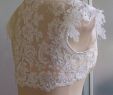 Lace Jacket Wedding Luxury Wedding Bolerotopjacket with Lace Short Sleevesleeveless by